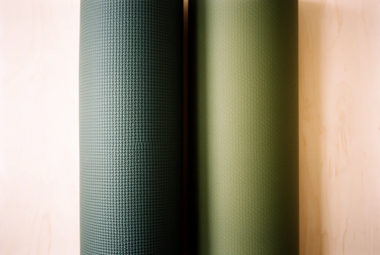 How to Choose (and Actually Use) a Yoga Mat — illustration