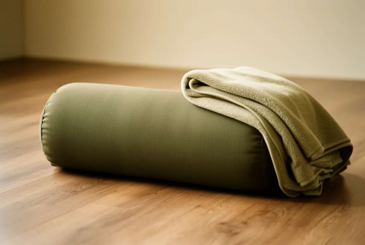How to Use a Bolster: Support That Lets You Let Go — illustration