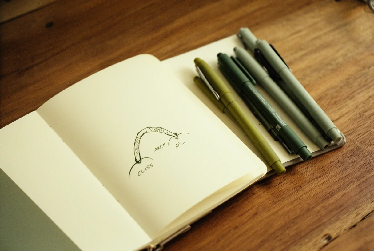 Sequencing: Arc, Peak, and the Class That Feels Inevitable — illustration